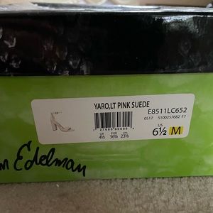 Pink Sam Edelman Heels 6 1/2